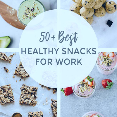 50+ BEST Healthy Snacks For Work - Jar Of Lemons